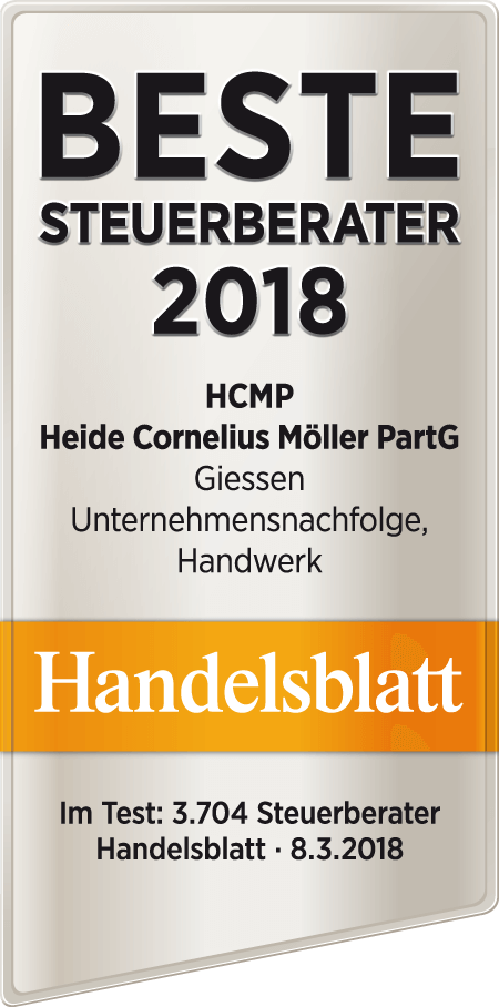 Handelsblatt Logo Bester Steuerberater 2018